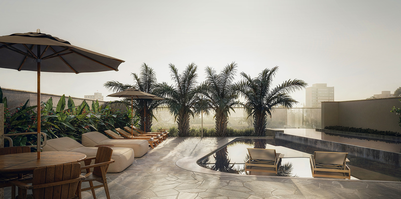 Deck Molhado & Solarium